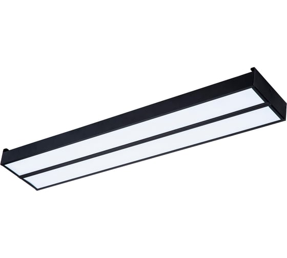 Изображение товара Светильник Uniel ULO-K15A 2x16W/4000K/L50 IP44 BLACK UL-00012584