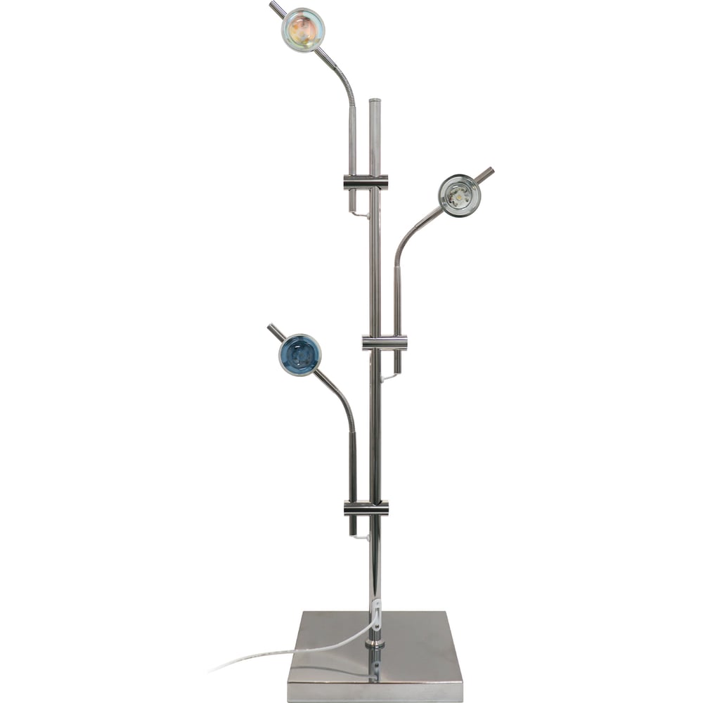 Изображение товара Торшер Uniel ULM-T640 светодиодный 6 Вт хром 3000K с плафоном шар