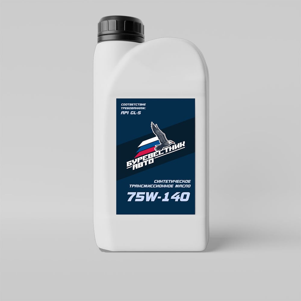 Изображение товара Трансмиссионное масло Буревестник-Авто GL-5 75W-140 1л синтетика