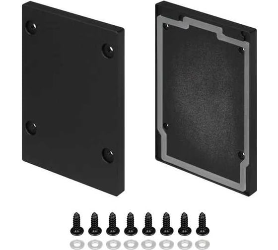 Изображение товара Заглушка Arlight IP-LINE-5475 BLACK, глухая, 1компл 055283