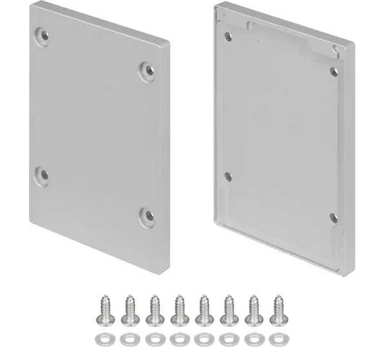 Изображение товара Заглушка Arlight IP-LINE-5475 SILVER, глухая, 1компл 055284