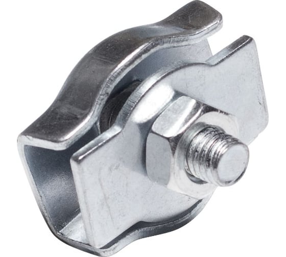 Изображение товара Зажим для стальных канатов одинарный ЦММ  SIMPLEX  8мм, (10 шт) 0Т-00009072