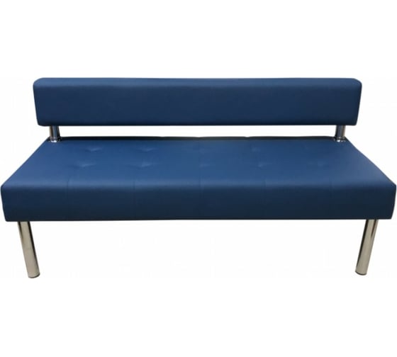 Изображение товара Секция дивана Мягкий офис Сатурн трехместная синяя СТР701СН