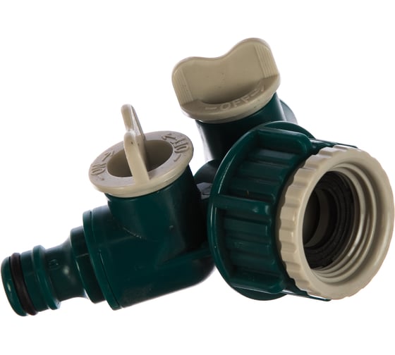 Изображение товара Распределитель двухканальный (3/4"; 1") для системы полива Raco 4250-55256C