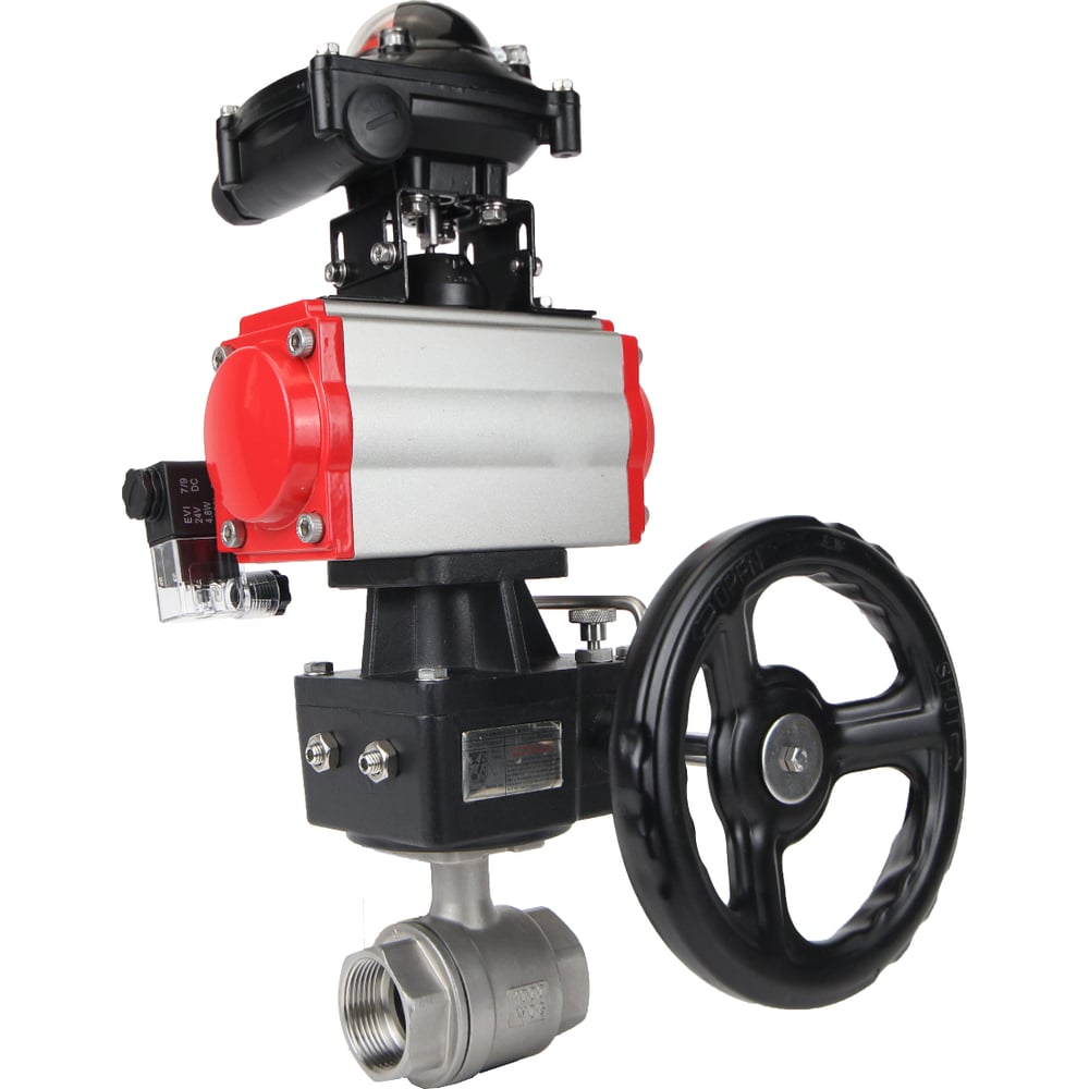 Изображение товара Кран шаровой DN ru 50 Ду50 Ру63 из нержавеющей стали профессиональный двухходовой