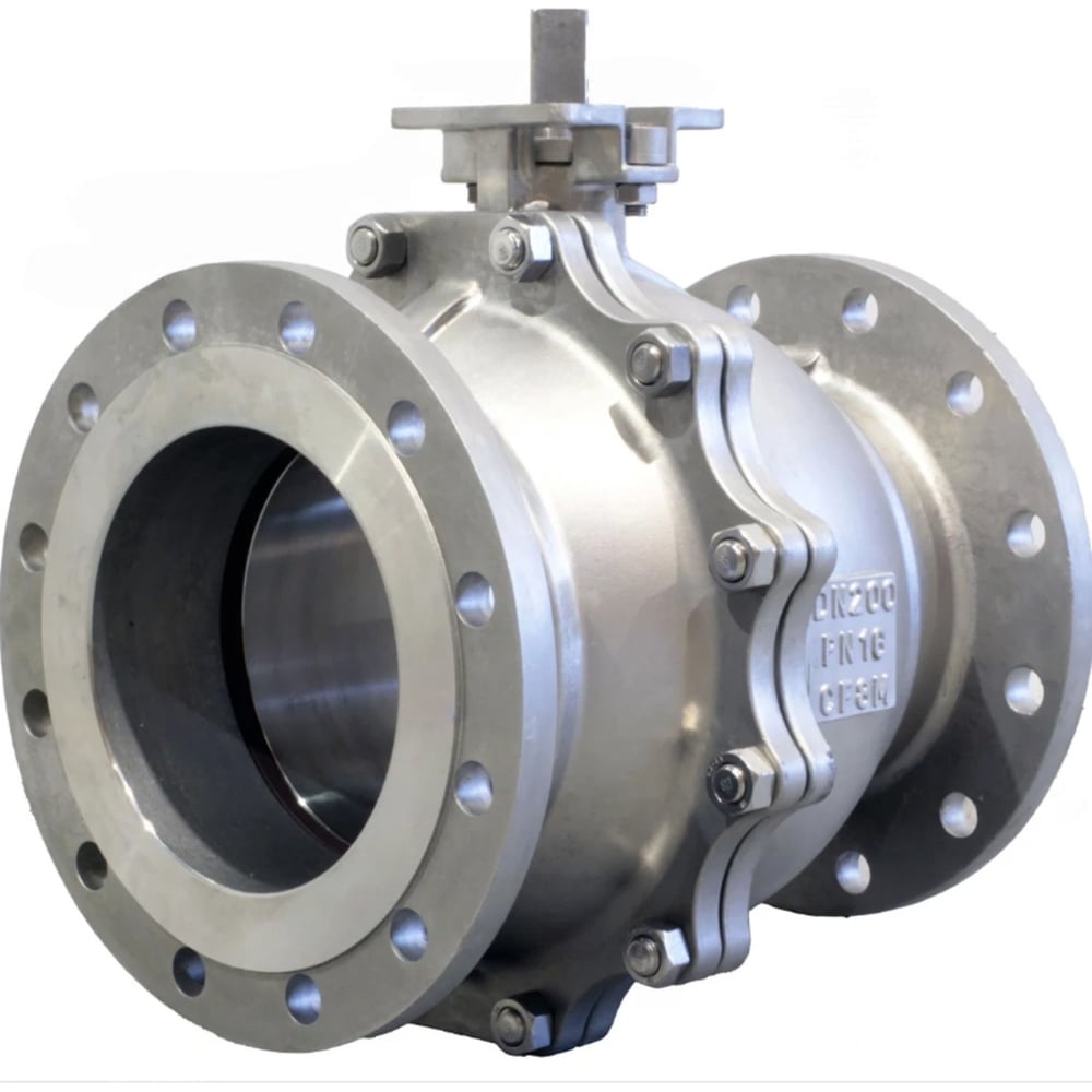 Изображение товара Кран шаровой DN.ru КШФП.316.200 Ду300 Ру16 с ISO-фланцем