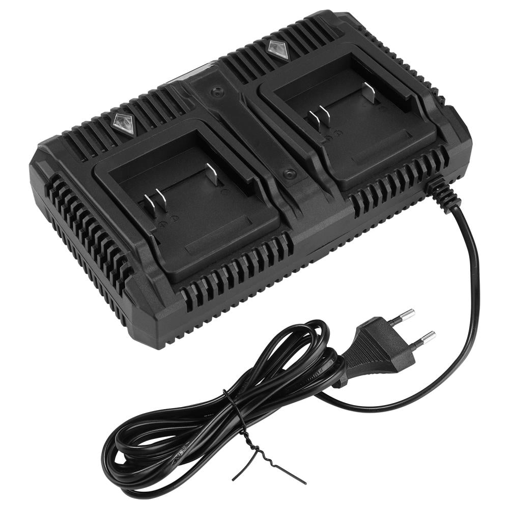 Изображение товара Двойное зарядное устройство DEKO DC20-Li 4А для Li-ion аккумуляторов