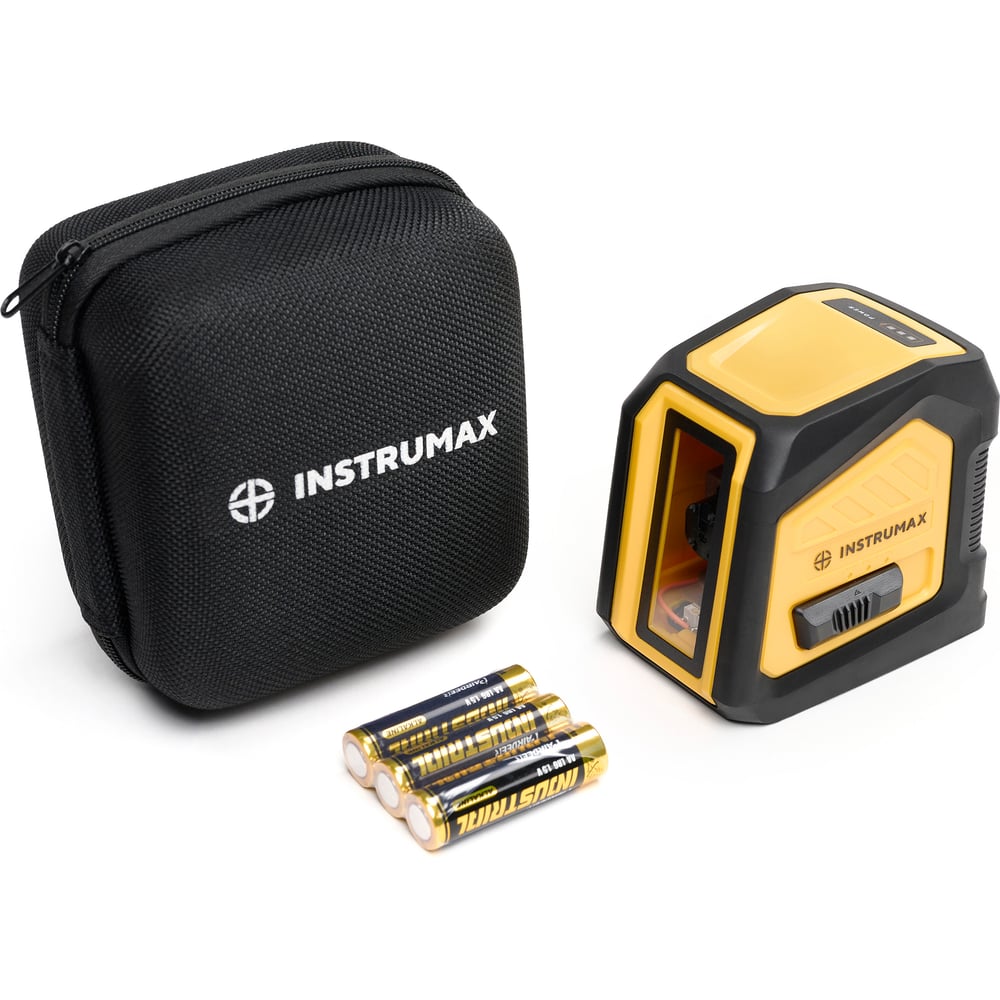 Изображение товара Профессиональный лазерный уровень INSTRUMAX LINEPRO CROSS IM0182 зеленый для строительства