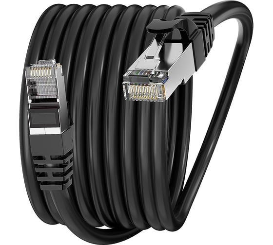 Изображение товара Кабель 5Bites FTP / SOLID / 5E / CCAG / PE / BLACK / OUTDOOR / 50M FS5500-050APE