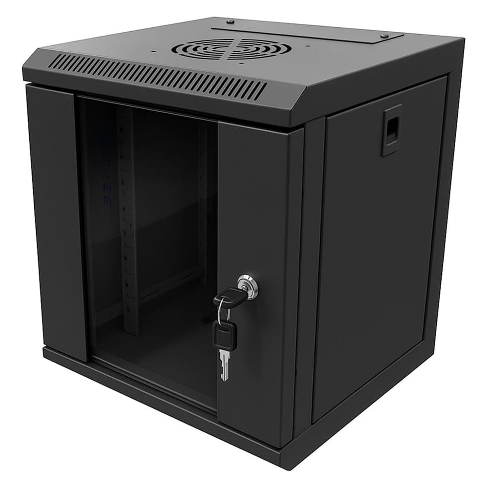 Изображение товара Шкаф телекоммуникационный 5Bites 6U / 312х300 / 10 / WALL / BLACK TC3204-06B