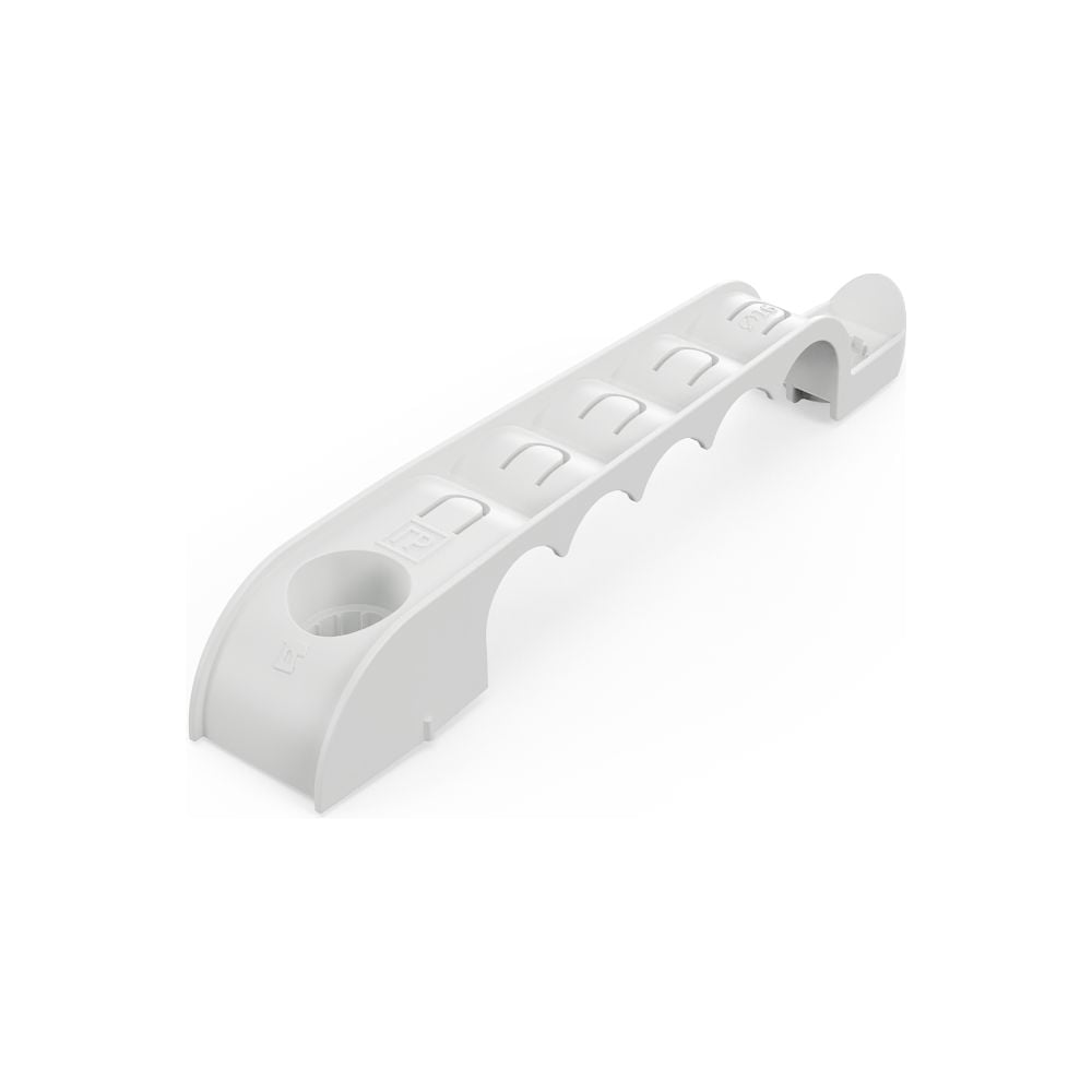 Изображение товара Держатель труб для монтажа Промрукав односторонний на 5 мест серый d16 PR13.03275