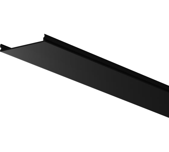 Изображение товара Рассеиватель для профиля MAYTONI 35×35 (черный, 2 м), ALM-35-B-DF-2M 642040