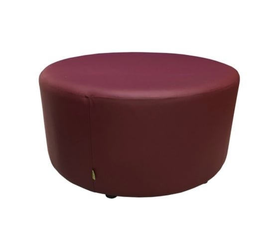 Изображение товара Круглый пуф Мягкий офис диаметр 800 мм, фиолетовый ПФ8КР01ФЛ