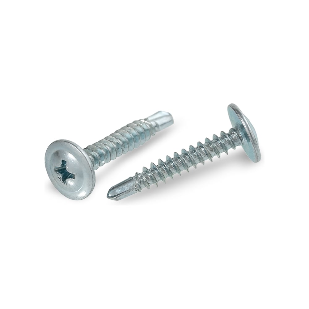 Изображение товара Саморез Admiral Stars МЦСП 4,2х19 - универсальные металлические крепежные элементы с белым цинком 1