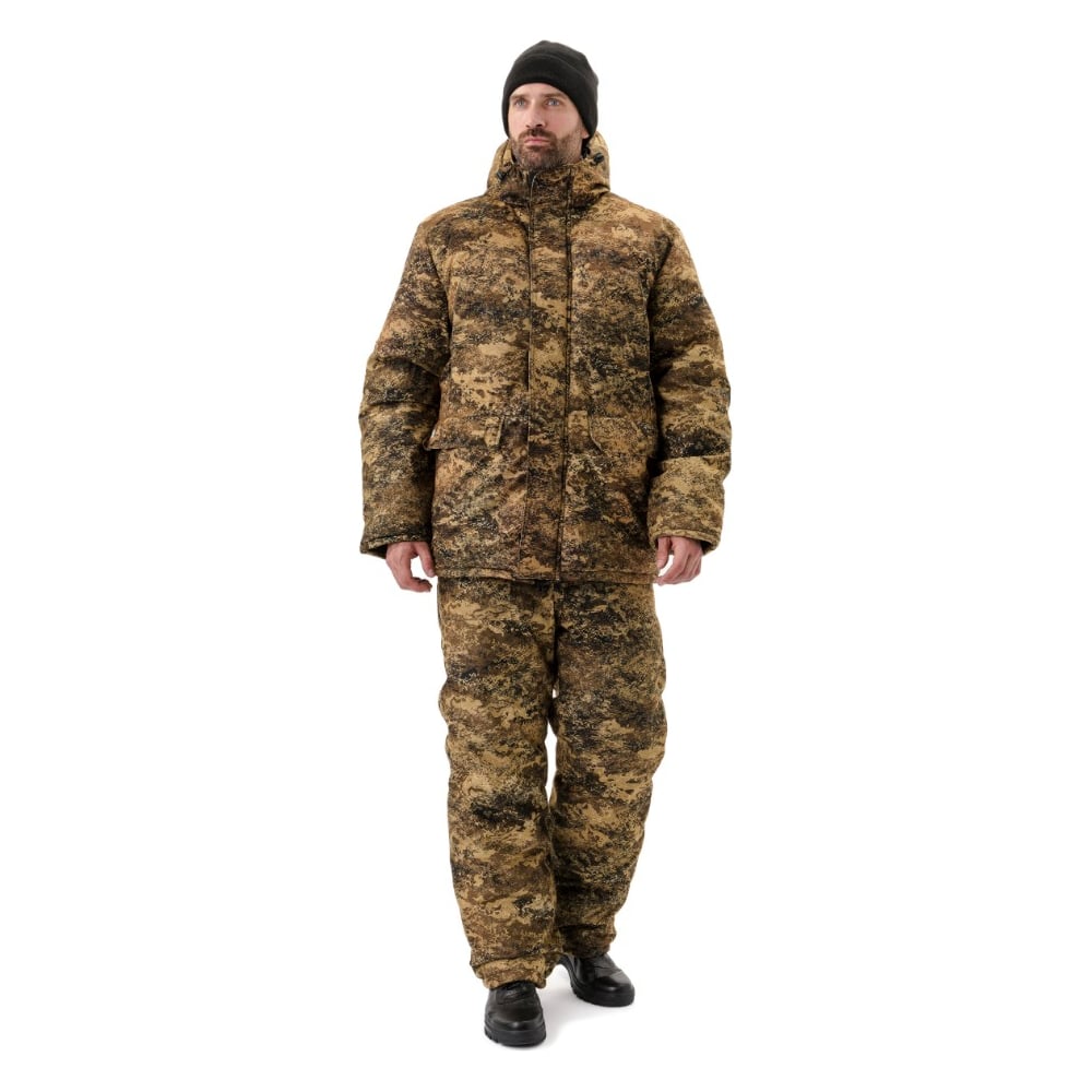 Изображение товара Зимний костюм URSUS СКАНДИН для охоты и рыбалки КМФ янтарь 52-54 мужской