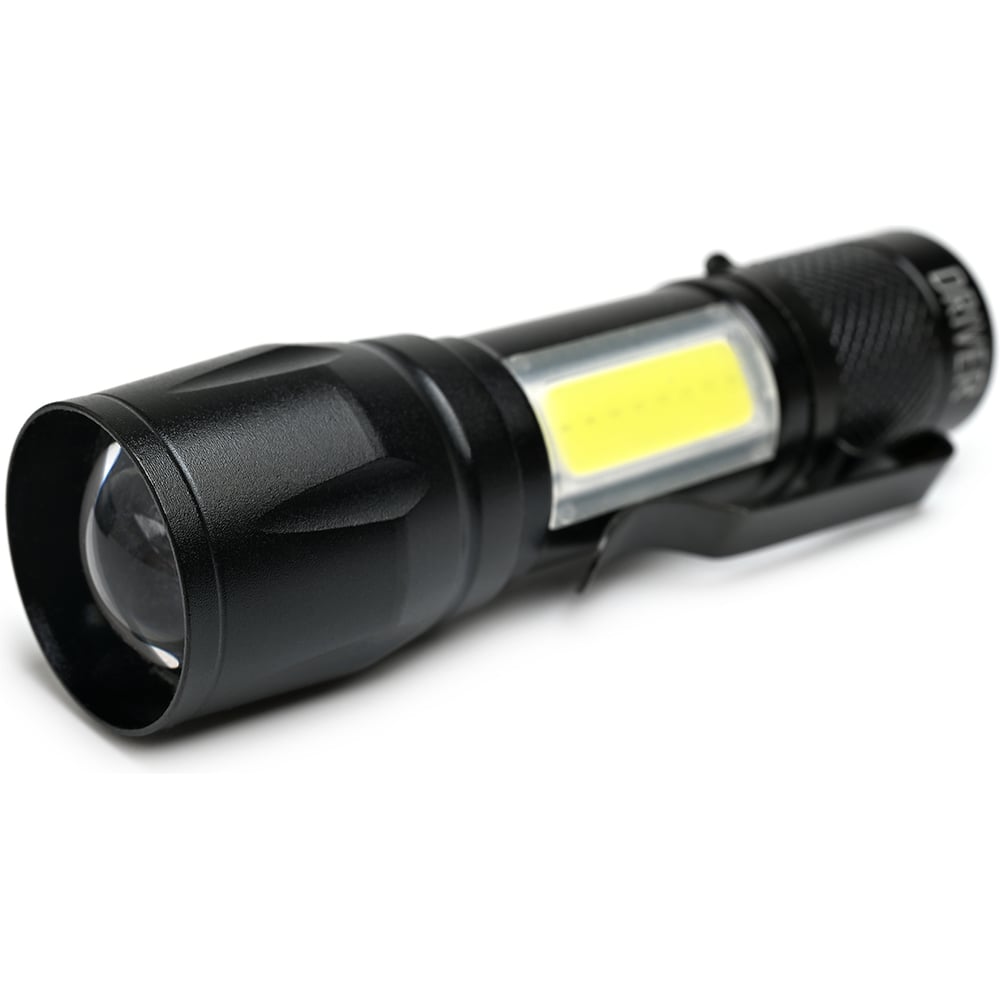 Изображение товара Карманный фонарь Driver Sunner HD3 с функцией Zoom и встроенным аккумулятором
