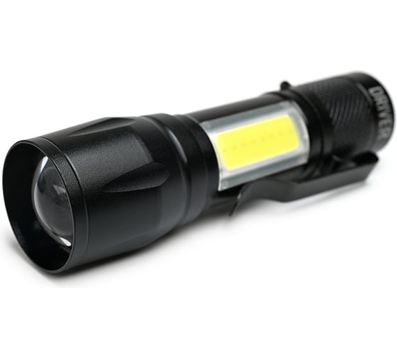 Изображение товара Фонарь компактный Driver Sunner с лучевым и рассеивающим светом HD3