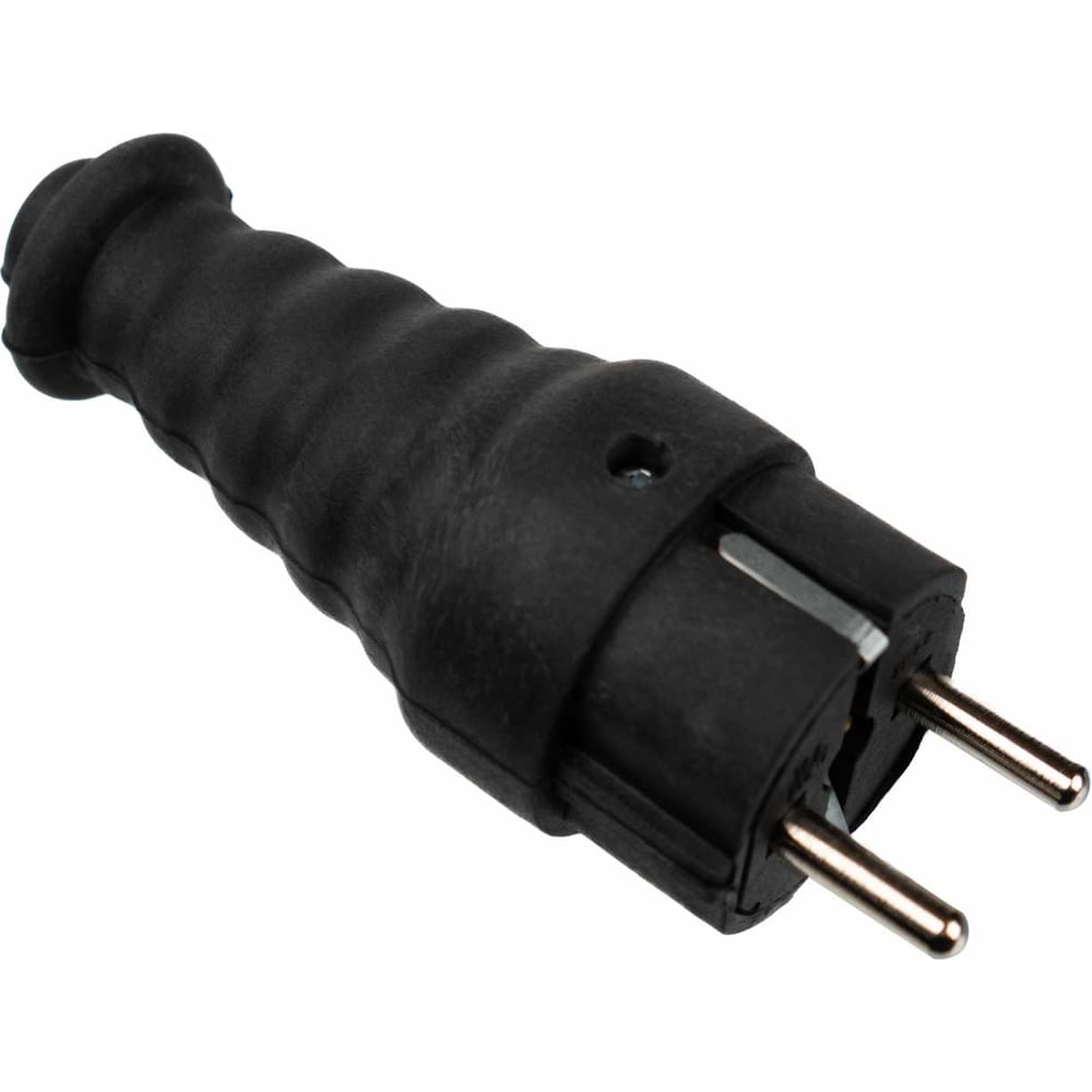 Изображение товара Вилка однофазная прямая SAMGRUPP каучуковая IP44 220-250В 16А (упаковка 3 шт)