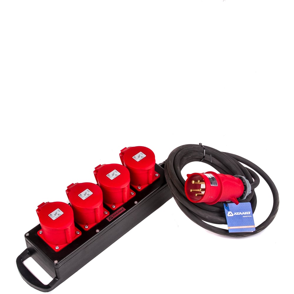 Изображение товара Промышленный удлинитель Атлант КГ 5x4 5м IP44 для промышленного использования