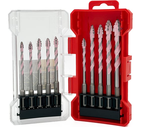 Изображение товара Набор сверл по плитке и керамограниту SKOLE (ST9) (4-12мм) ST9-10PC
