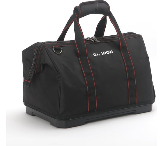 Изображение товара Сумка для инструмента Dr. IRON 420x235x270 мм, с пластиковым дном DR1024