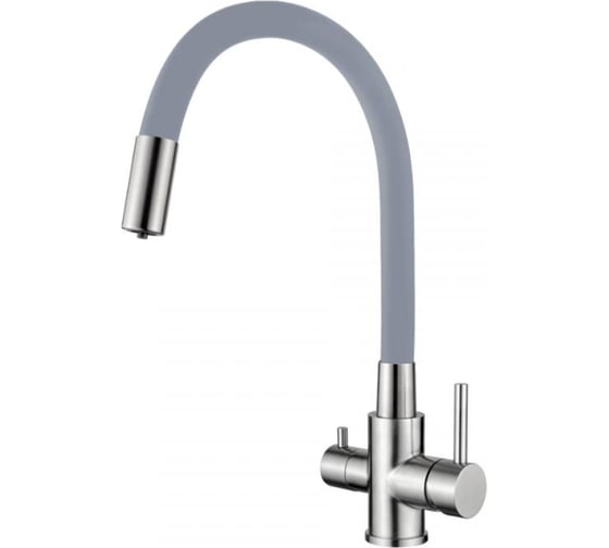 Изображение товара Смеситель для кухни Ledeme с гибким изливом L74255-9