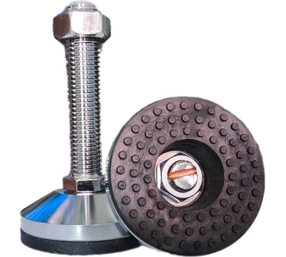 Изображение товара Винтовая регулируемая опора UnitMC (основание сталь, винт сталь) 400204 80хМ20х100