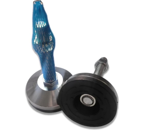 Изображение товара Винтовая регулируемая опора UnitMC (основание сталь, винт сталь) 400204 80хМ16х100