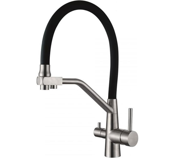 Изображение товара Смеситель для кухни Ledeme с гибким изливом L74855-2