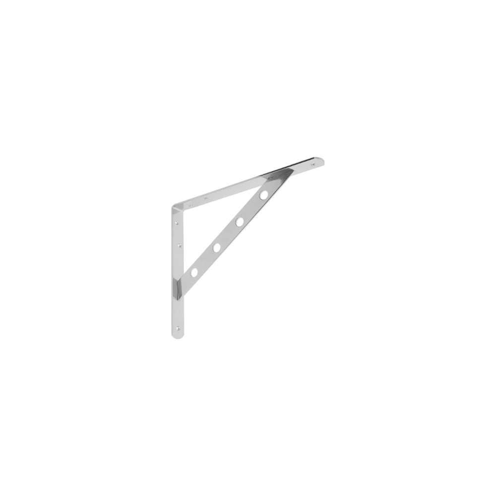 Изображение товара Кронштейн DOMART 250x200 хром для стеклянных полок надежное крепление стильный дизайн