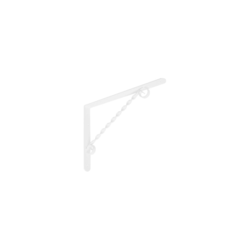 Изображение товара Кронштейн фигурный DOMART 300x225 белый для стеклянных полок