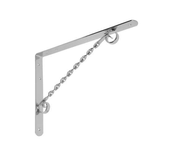 Изображение товара Кронштейн фигурный DOMART 300x225 хром 4660015164782