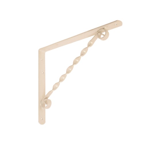 Изображение товара Кронштейн фигурный DOMART 250x200 белый антик 4660015164690