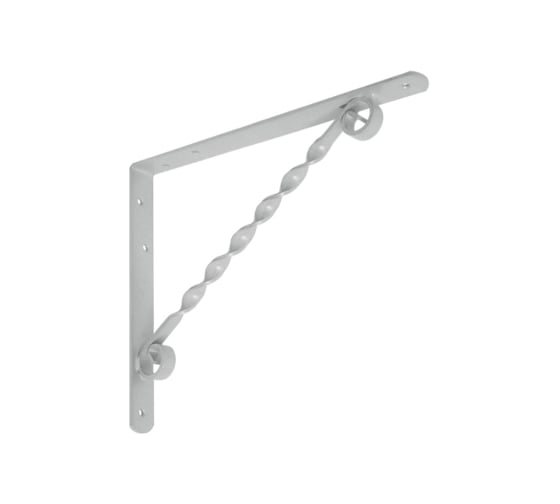 Изображение товара Кронштейн фигурный DOMART 250x200 серый металлик 4660015164652