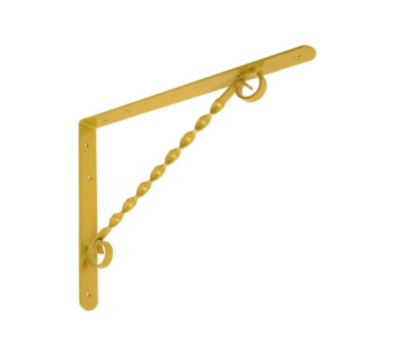 Изображение товара Кронштейн фигурный DOMART 300x225 золото 4660015164775