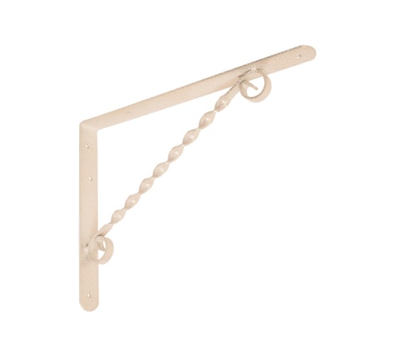 Изображение товара Кронштейн фигурный DOMART 300x225 белый антик 4660015164799