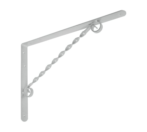 Изображение товара Кронштейн фигурный DOMART 350x250 серый металлик 4660015164850