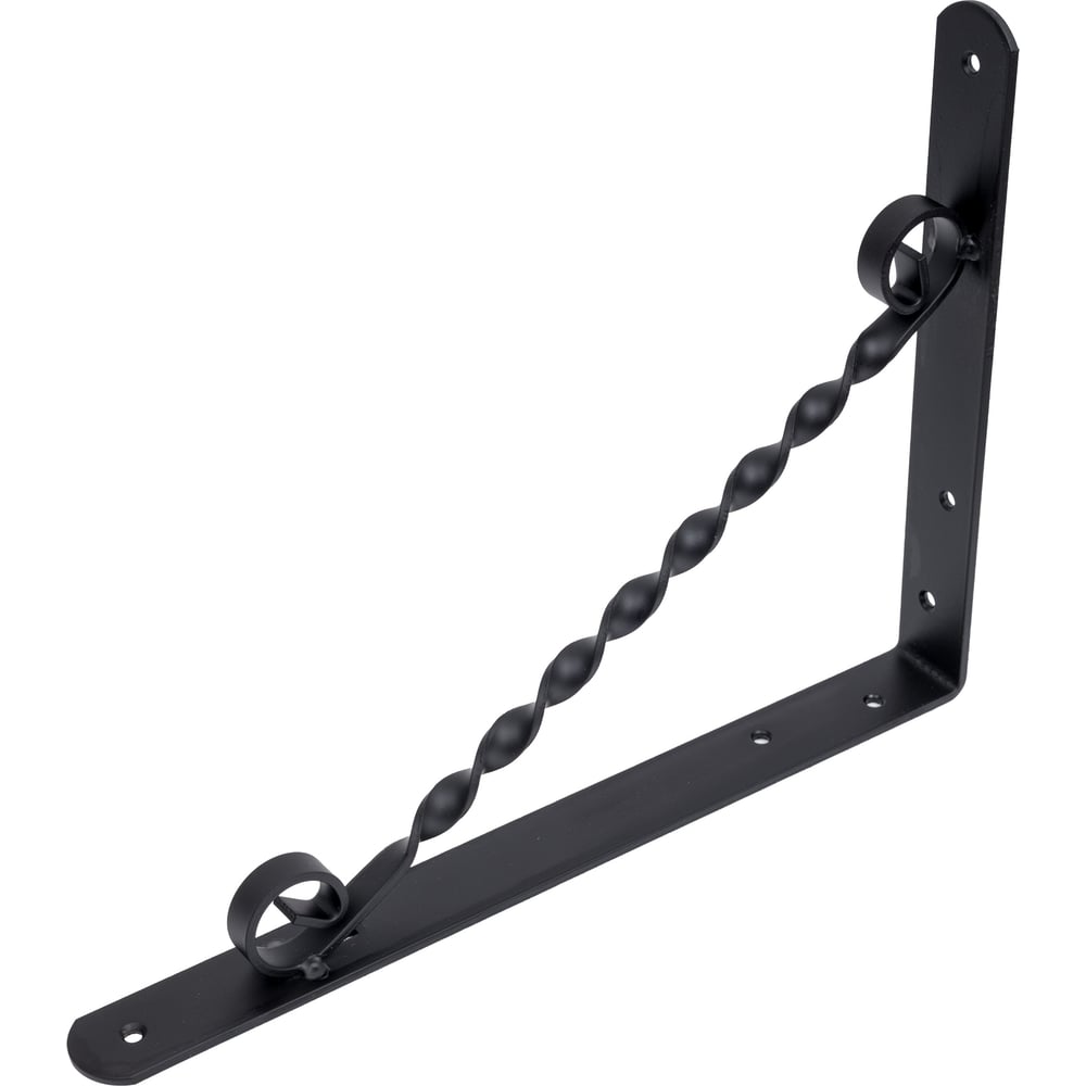 Изображение товара Кронштейн фигурный DOMART 300x225 черный для крепления и оформления