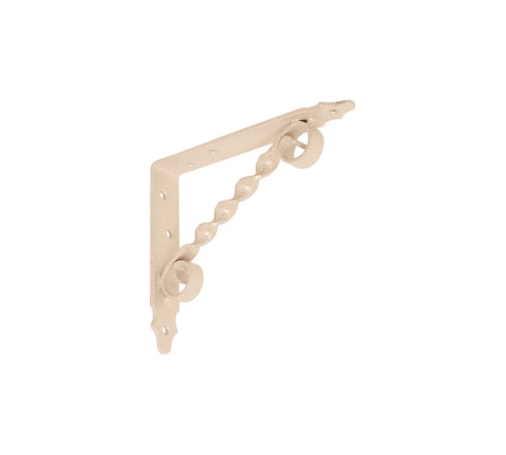 Изображение товара Кронштейн фигурный DOMART 150x125 мод.2 белый антик 4660015166021