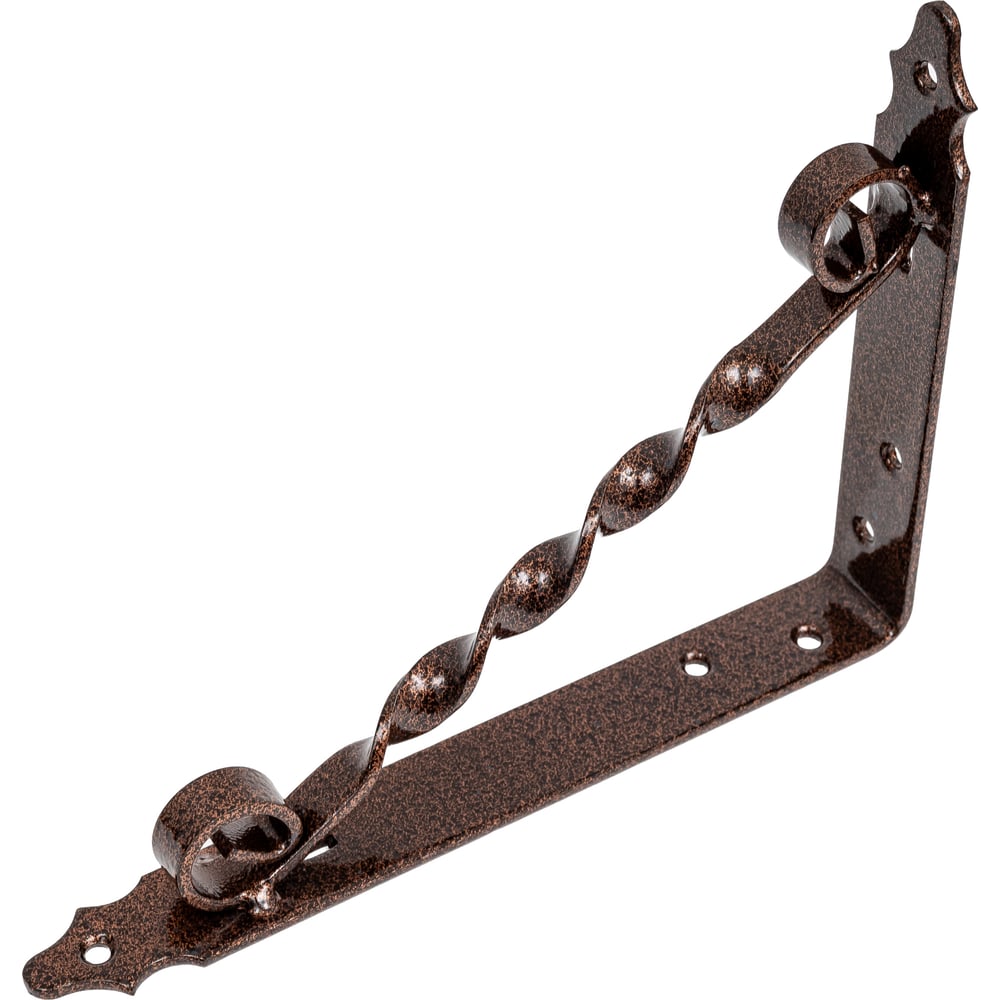 Изображение товара Кронштейн фигурный DOMART 200x150 медь антик декоративный сталь 08КП