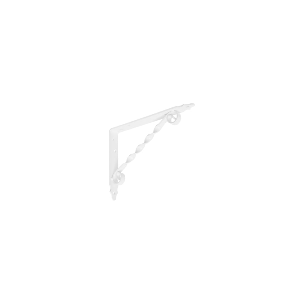Изображение товара Кронштейн фигурный DOMART 200x150 мод.2 белый для полок интерьерный