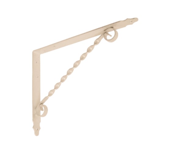 Изображение товара Кронштейн фигурный DOMART 300x225 мод.2 белый антик 4660015166328