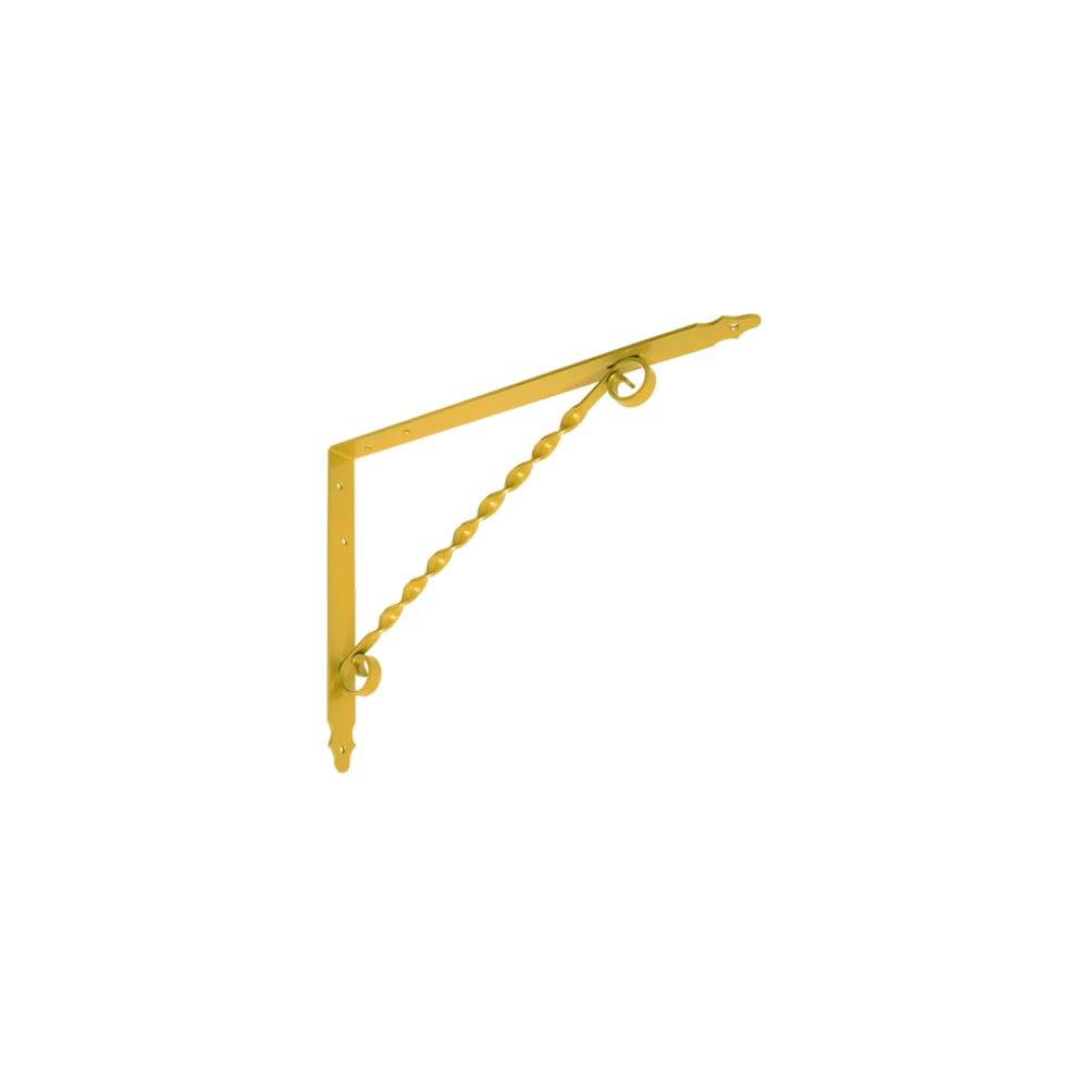 Изображение товара Кронштейн фигурный DOMART 350x250 мод.2 золотой цвет