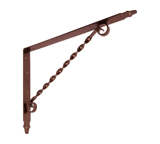 Изображение товара Кронштейн фигурный DOMART 350x250 мод.2 медь антик 4660015166465