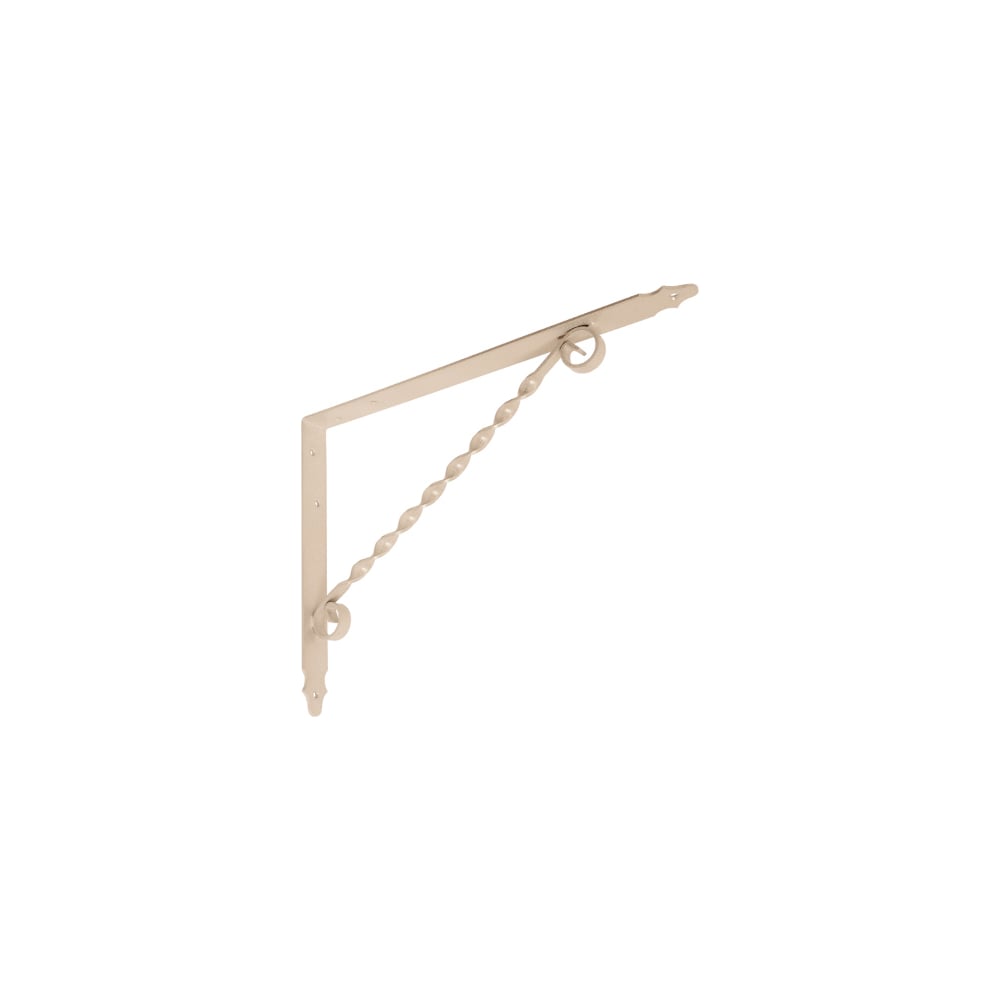 Изображение товара Кронштейн фигурный DOMART 350x250 белый антик - надежная поддержка полок