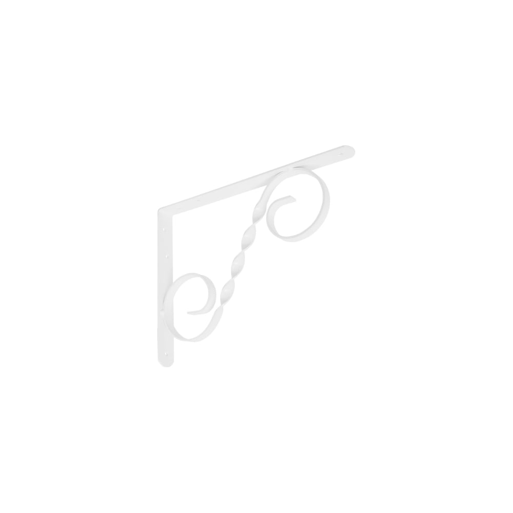 Изображение товара Кронштейн фигурный DOMART 350x250 мод.3 белый для полок из стекла и других материалов