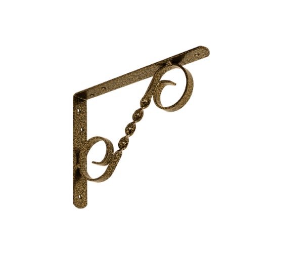 Изображение товара Кронштейн фигурный DOMART 200x150 мод.3 бронза антик 4660015167899