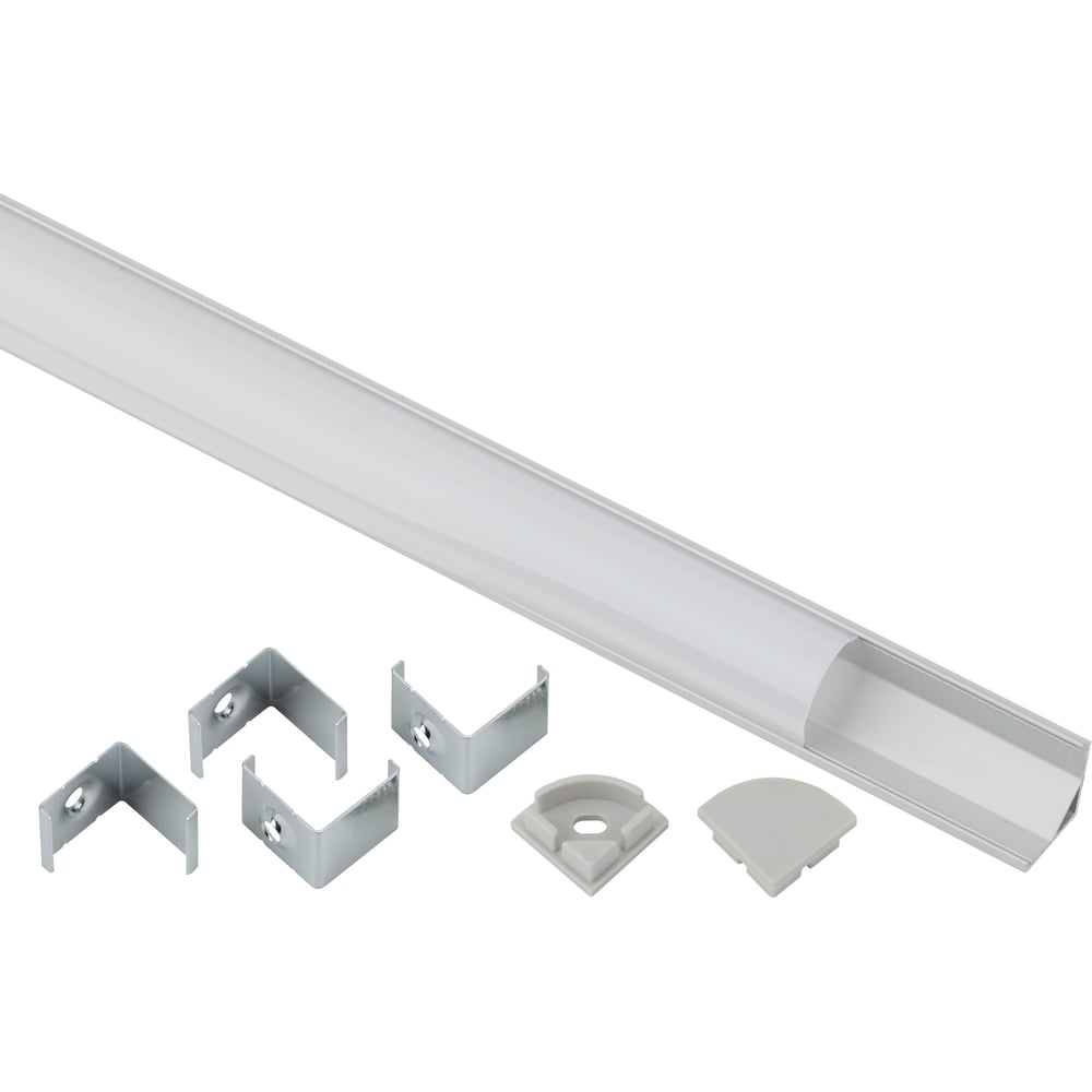 Изображение товара Комплект профилей с анодированным алюминием 2 м 3 шт ЭРА 1616Rset3