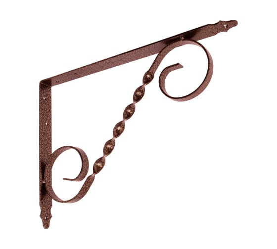 Изображение товара Кронштейн фигурный DOMART 350x250 мод.4 медь антик 4660015168612