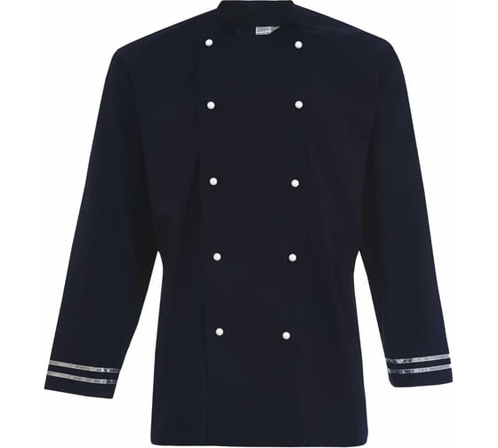 Изображение товара Поварская куртка СОЮЗСПЕЦОДЕЖДА Люкс-Лайт темно-синяя, р. 52-54, рост 182-188 2000000005171